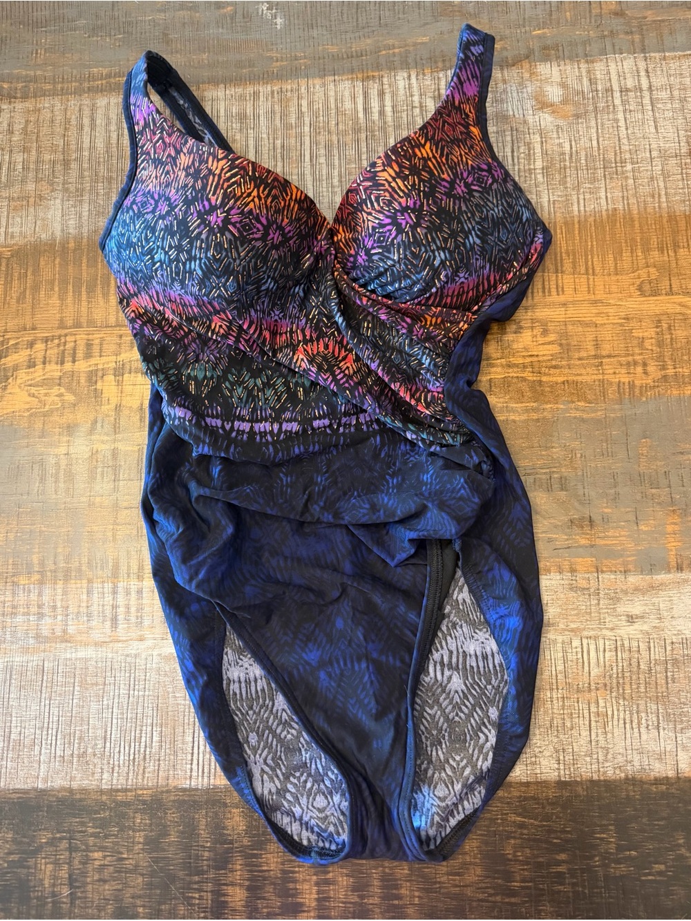 Miracle suit It’s a Wrap one piece size 12